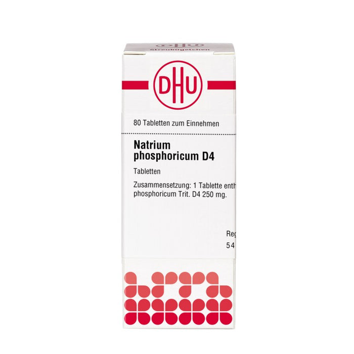 DHU Natrium phosphoricum D4 Tabletten, 80 pcs. Tablets