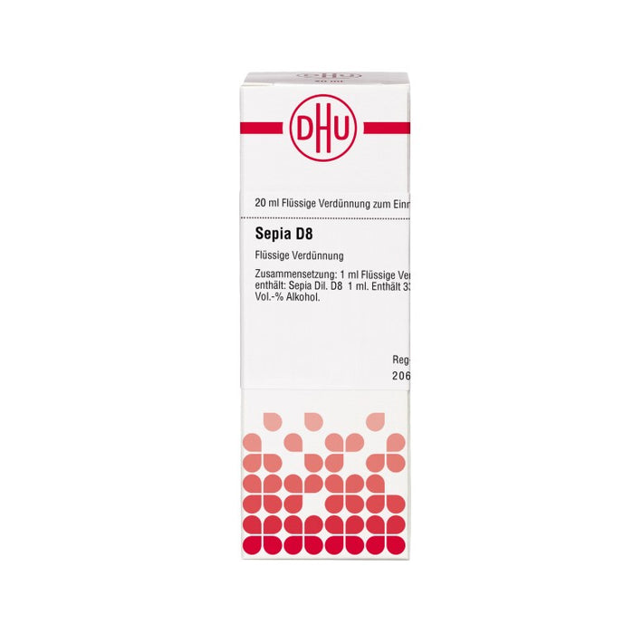 DHU Sepia D8 Dilution, 20 ml Lösung