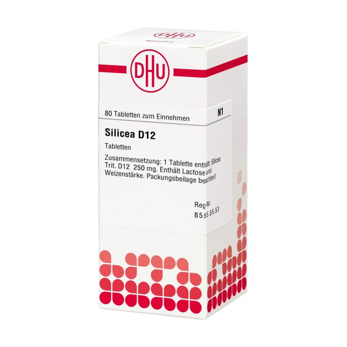 DHU Silicea D12 Tabletten, 80 pc Tablettes