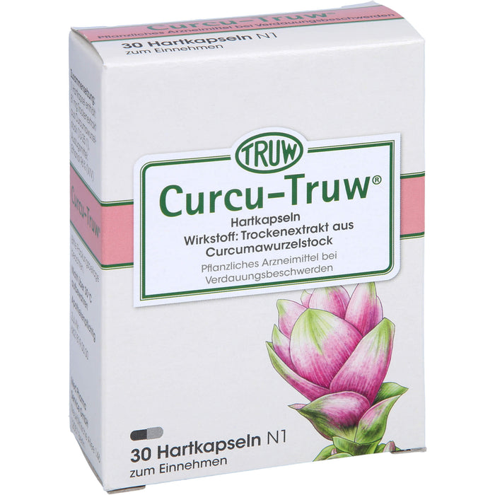 Curcu-Truw Kapseln bei Verdauungsbeschwerden, 30 pc Capsules