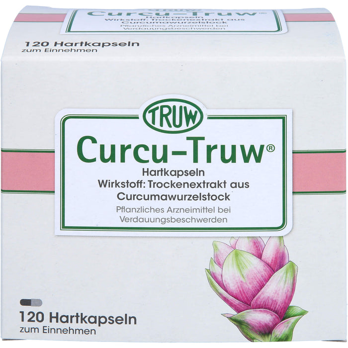 Curcu-Truw Hartkapseln bei Verdauungsbeschwerden, 120 pcs. Capsules