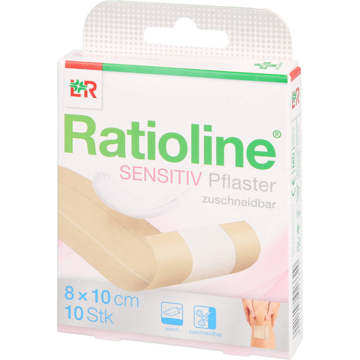 Ratioline Wundschnellverband 8 cm x 1 m, 1 pc Pansement