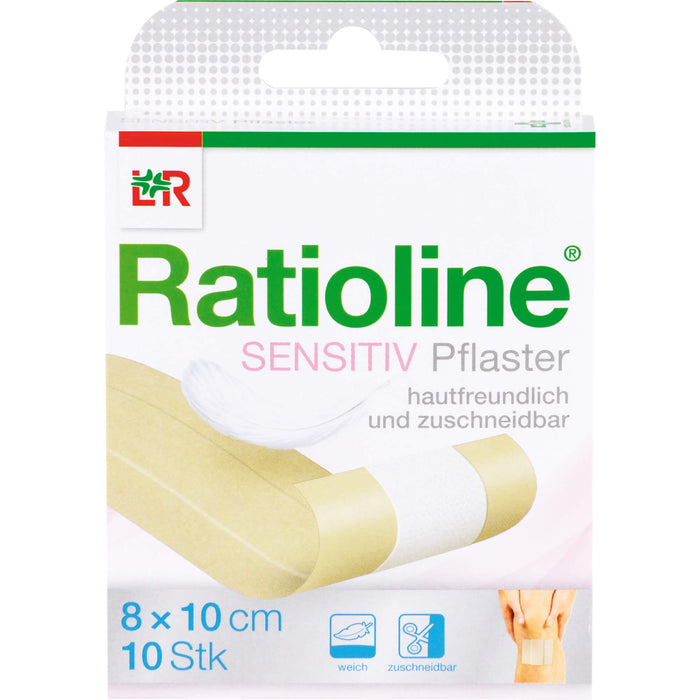 Ratioline Wundschnellverband 8 cm x 1 m, 1 pc Pansement