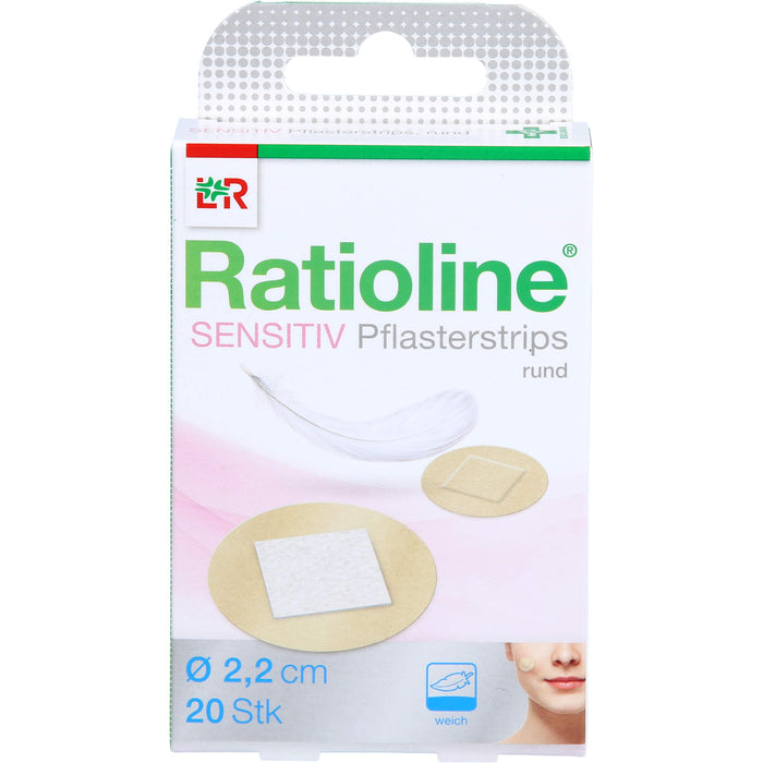 Ratioline Pflasterstrips sensitive, 20 pcs. Patch