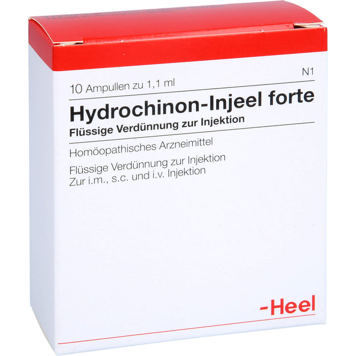 Hydrochinon Injeel forte Amp., 10 St AMP