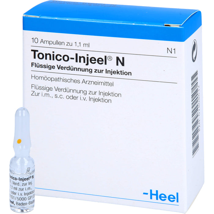 Heel Tonico-Injeel N flüssige Verdünnung, 10 pc Ampoules