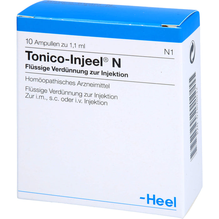 Tonico-Injeel N Inj.-Lsg., 10 St. Ampullen