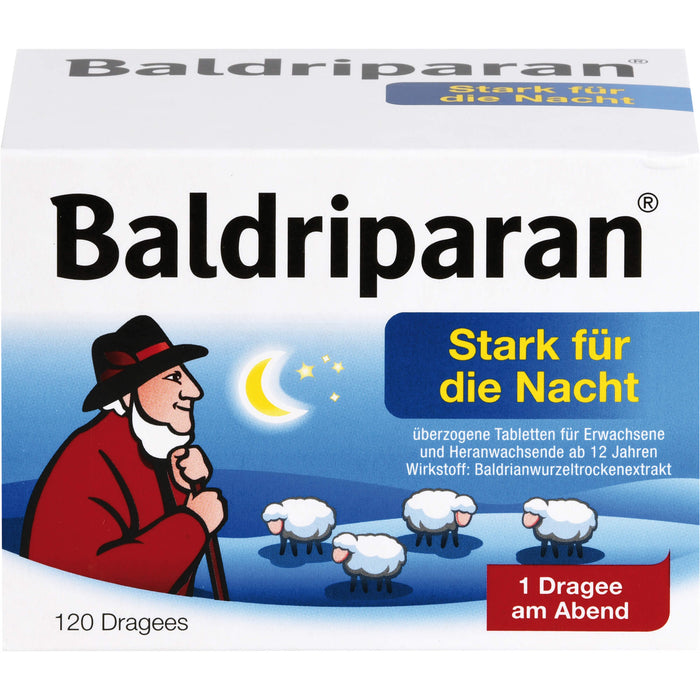 Baldriparan Stark für die Nacht Dragees, 120 pcs. Tablets