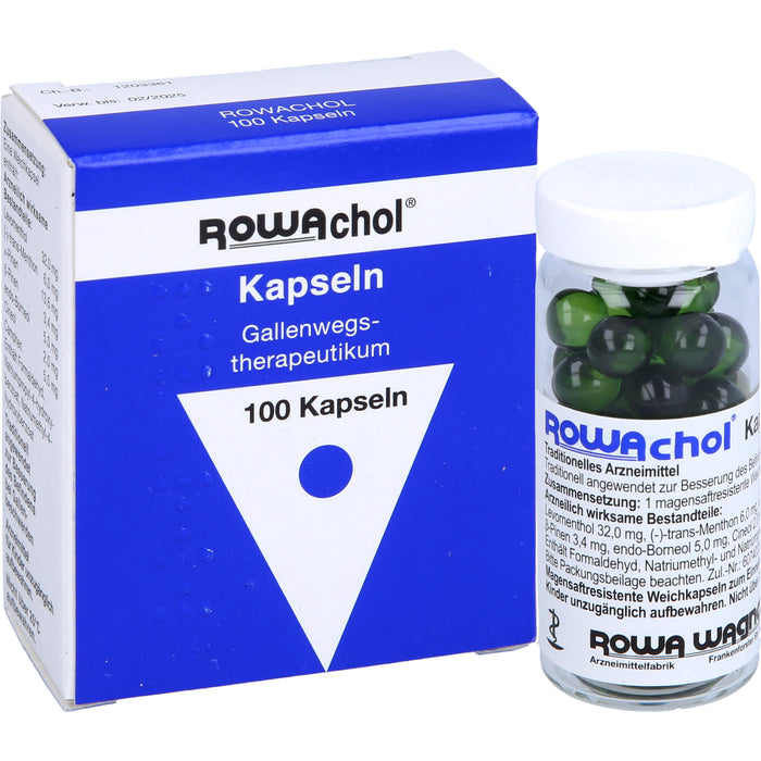 ROWAchol Kapseln Gallenwegstherapeutikum, 100 pc Capsules