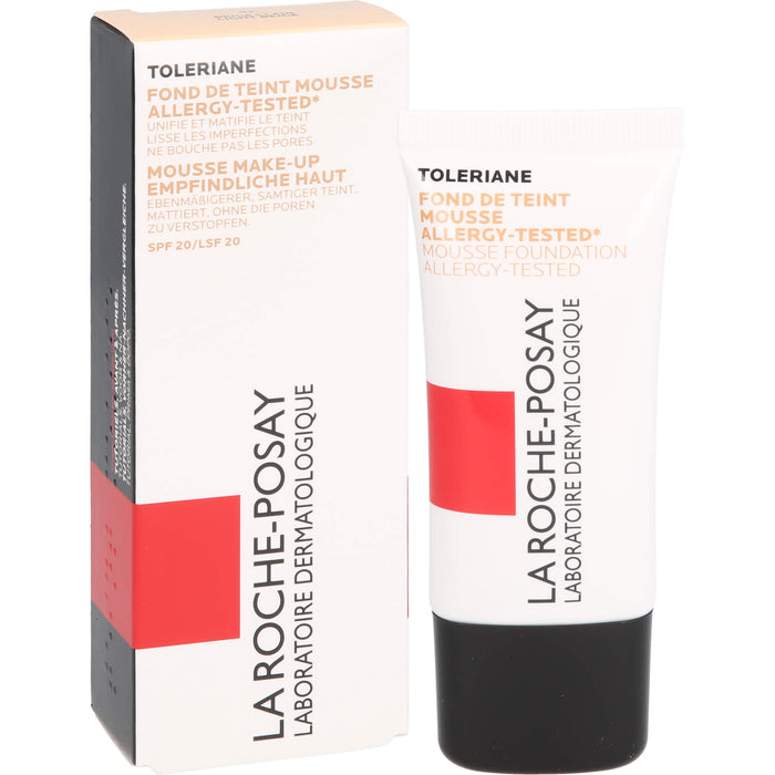 LA ROCHE-POSAY Toleriane Teint mattierendes Mousse Make-Up 02, 30 ml Cream