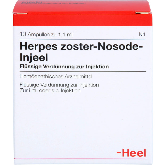 Herpes zoster-Nosode-Injeel Inj.-Lsg., 10 pc Ampoules