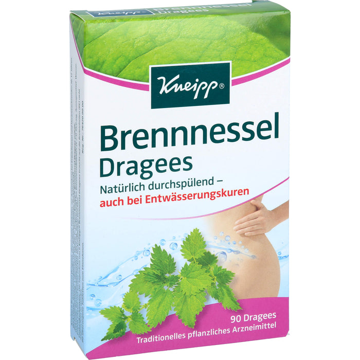 Kneipp Brennnessel Dragees natürlich durchspülend, 90 pc Tablettes