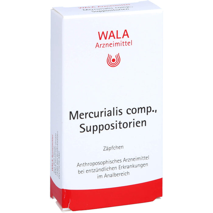 WALA Mercurialis comp. Zäpfchen, 10 pc Suppositoires