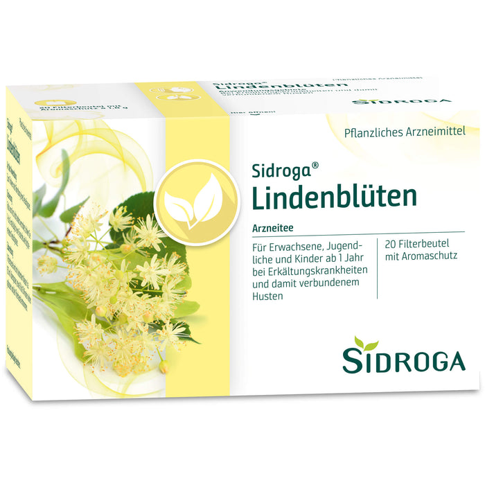 Sidroga Lindenblüten Arzneitee mit Aromaschutz, 20 pc Sachets