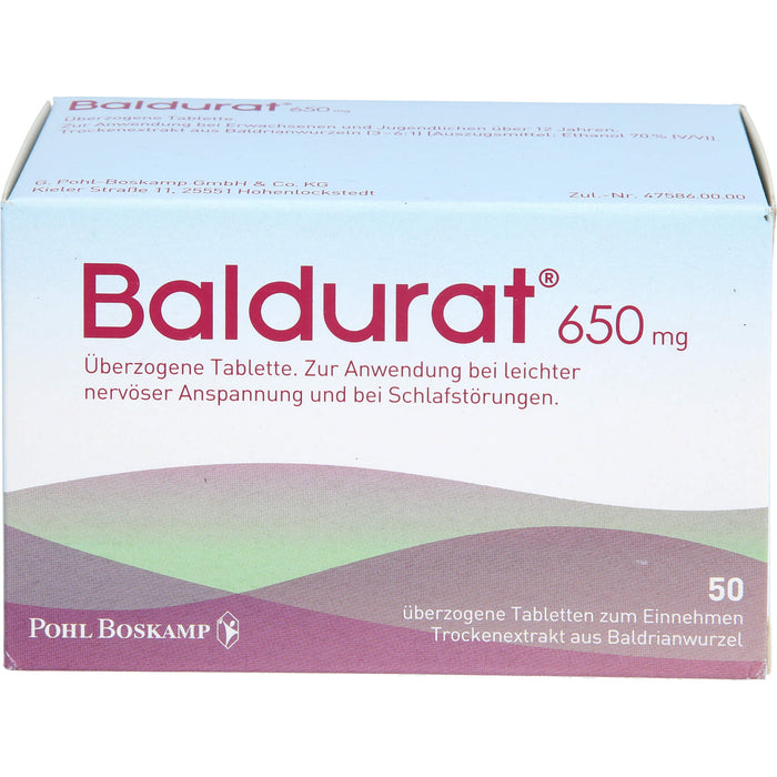 Baldurat Tabletten, 50 pcs. Tablets