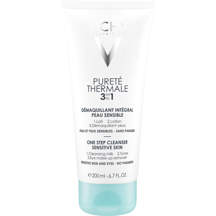 VICHY Pureté Thermale 3 in 1 Reinigungsmilch, 200 ml Cream