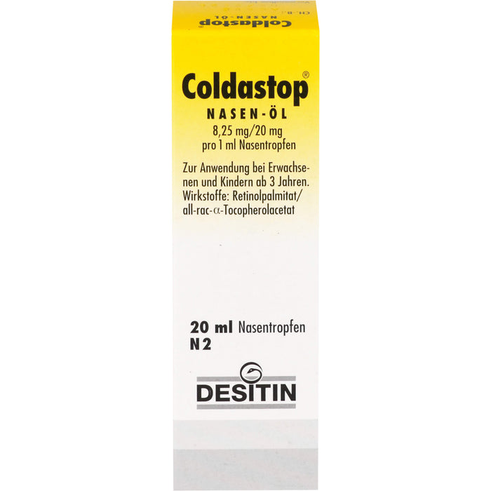 Coldastop Nasen-Öl, 20 ml Lösung