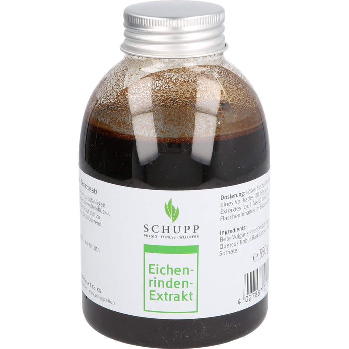 SCHUPP Eichenrinden-Extrakt Badezusatz, 550 g Additif pour le bain