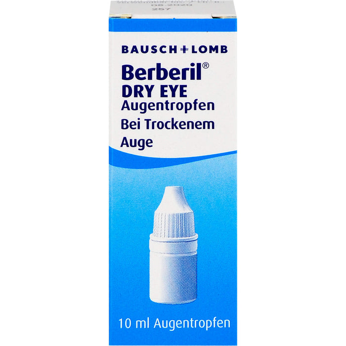 Berberil Dry Eye Augentropfen bei trockenem Auge, 10 ml Solution