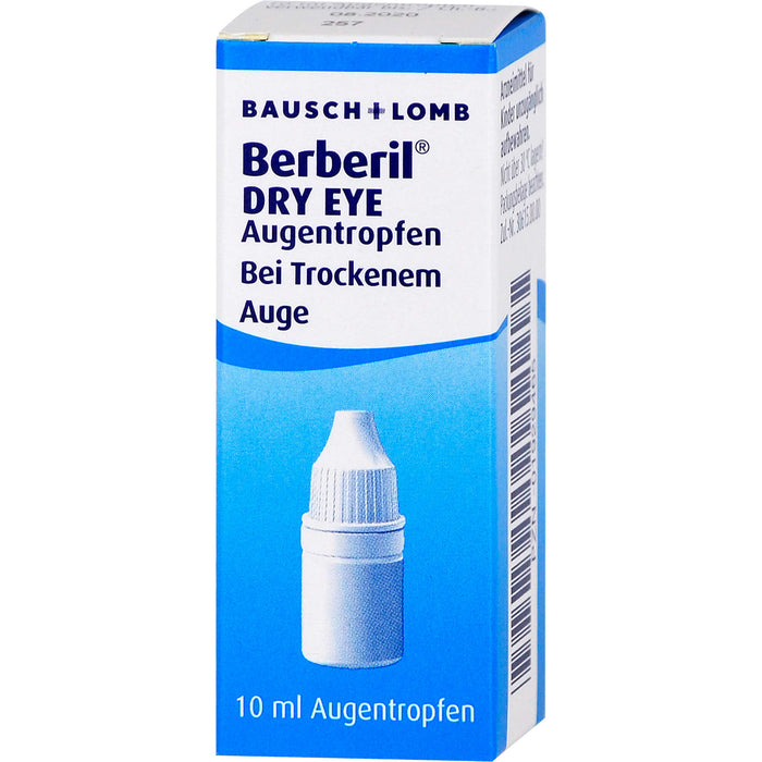 Berberil Dry Eye Augentropfen bei trockenem Auge, 10 ml Solution