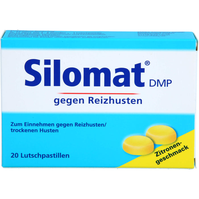 Silomat DMP Lutschpastillen Zitronen-Geschmack, 20 pc Tablettes