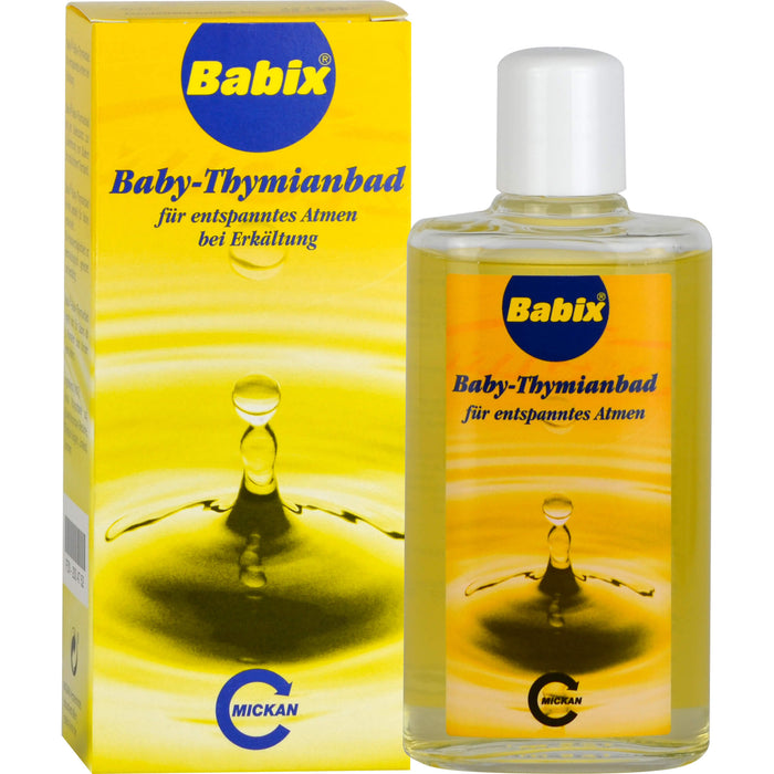 Babix Baby-Thymianbad für entspanntes Atmen, 125 ml Lösung