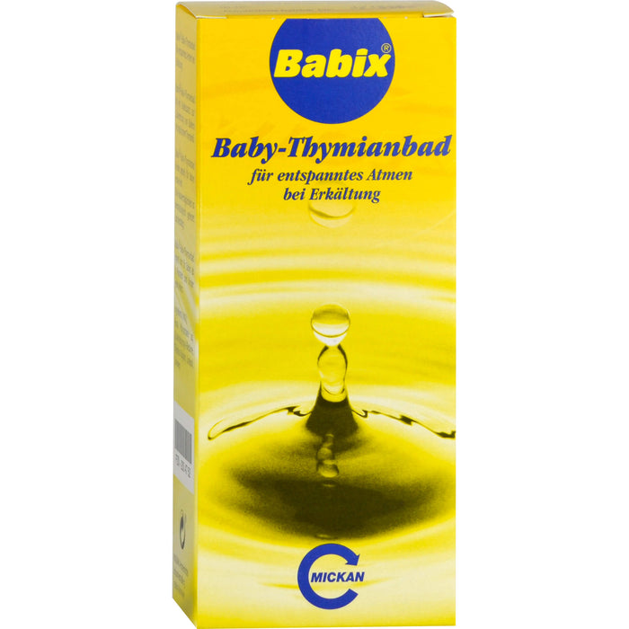 Babix Baby-Thymianbad für entspanntes Atmen, 125 ml Solution