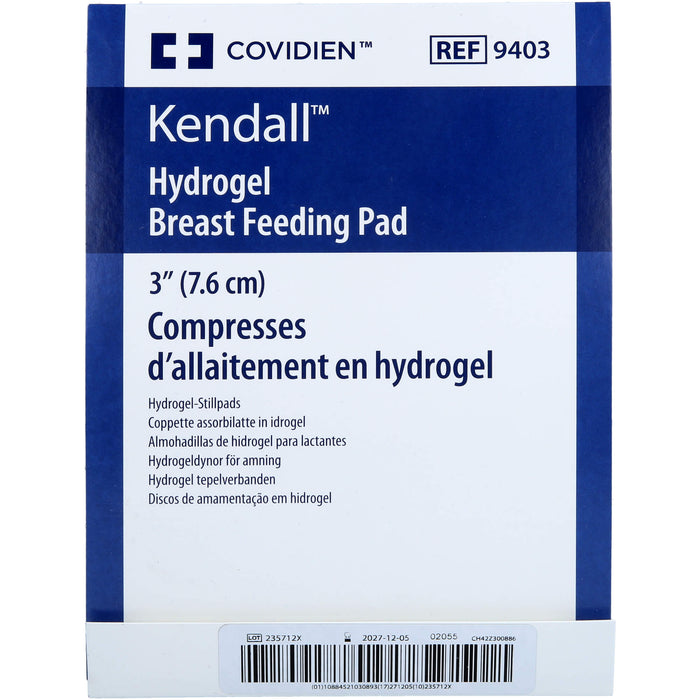 COVIDIEN Kendall Hydrogel-Stillpads unterstützt die Heilung gereizter Nippel, 2 pcs. Insoles