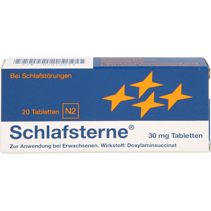 Schlafsterne Tabletten, 20 St. Tabletten