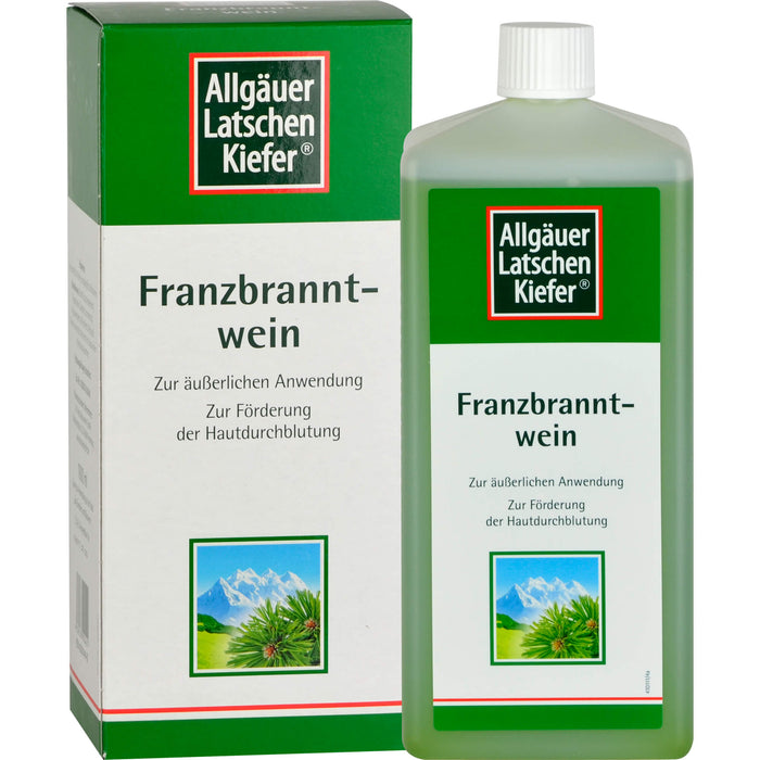 Allgäuer Latschenkiefer Franzbranntwein Lösung, 1000 ml Lösung