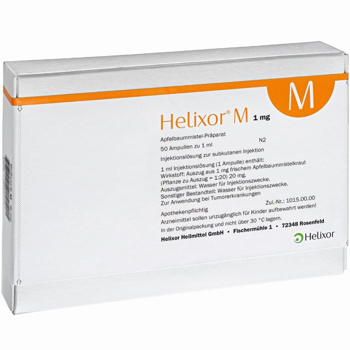 Helixor M 1 mg, 50 pcs. Ampoules