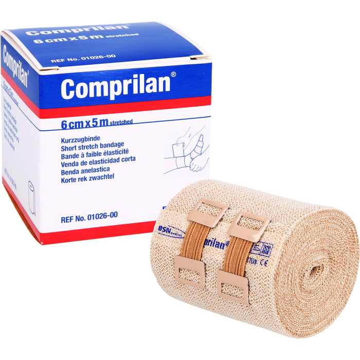 Comprilan elastische Kurzzugbinde 6 cm x 5 m, 1 pc Bandage