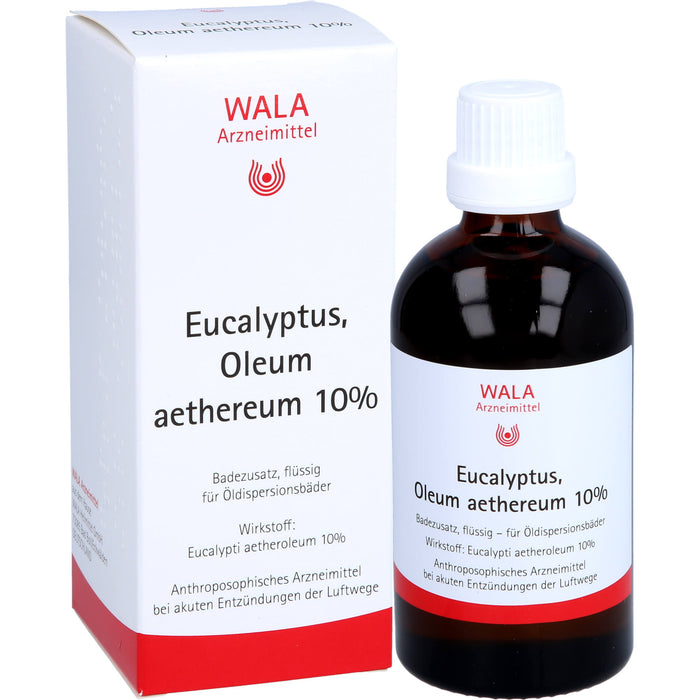 WALA Eucalyptus Oleum aethereum 10% Badezusatz, 100 ml Oil