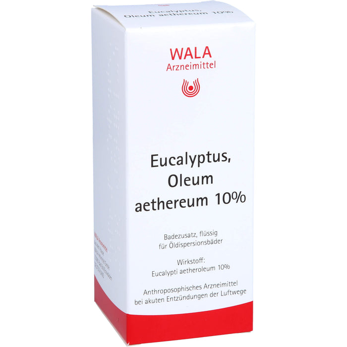 WALA Eucalyptus Oleum aethereum 10% Badezusatz, 100 ml Oil