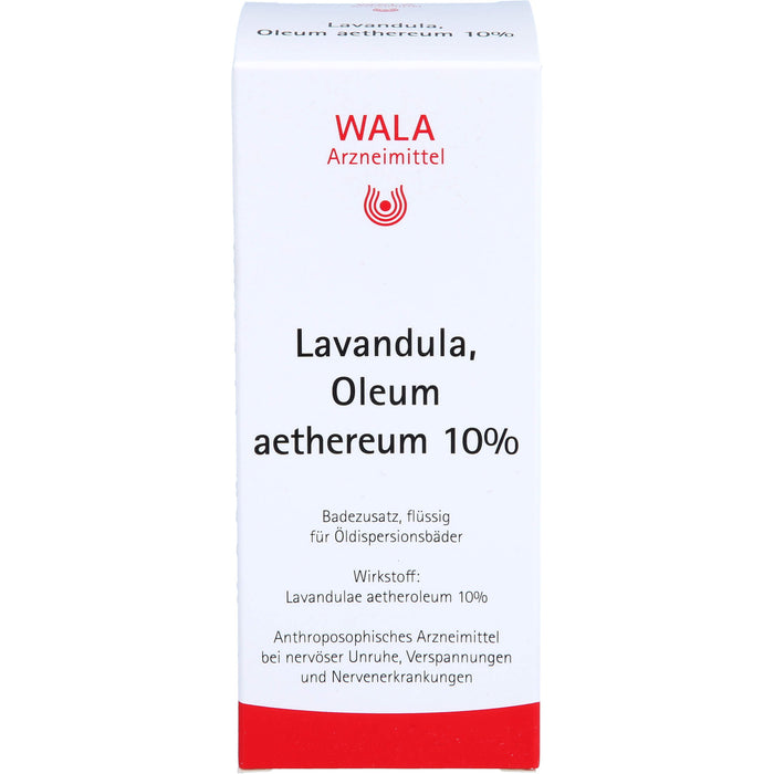 WALA Lavandula Oleum aethereum 10% Badezusatz, 100 ml Oil