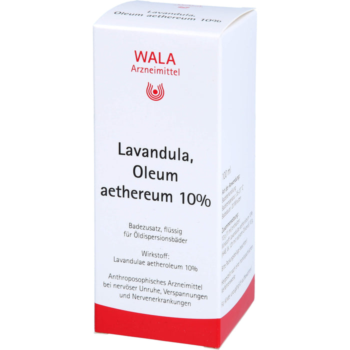 WALA Lavandula Oleum aethereum 10% Badezusatz, 100 ml Huile