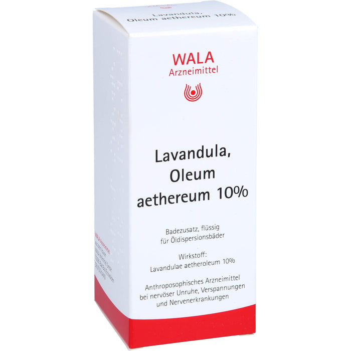 WALA Lavandula Oleum aethereum 10% Badezusatz, 100 ml Oil