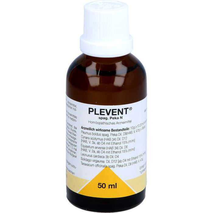 Plevent Spag. Peka N Tropf., 50 ml TRO