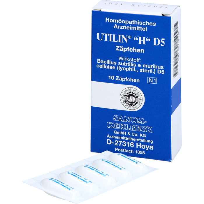 Utilin H D5 Zäpfchen, 10 pcs. Suppositories