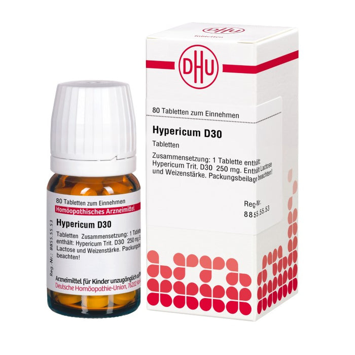 DHU Hypericum D30 Tabletten, 80 pc Tablettes