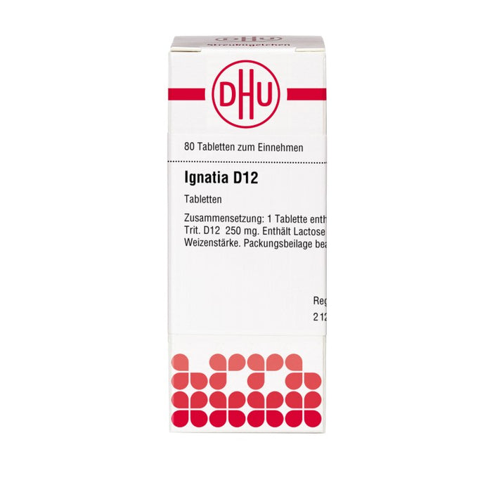 DHU Ignatia D12 Tabletten, 80 pcs. Tablets