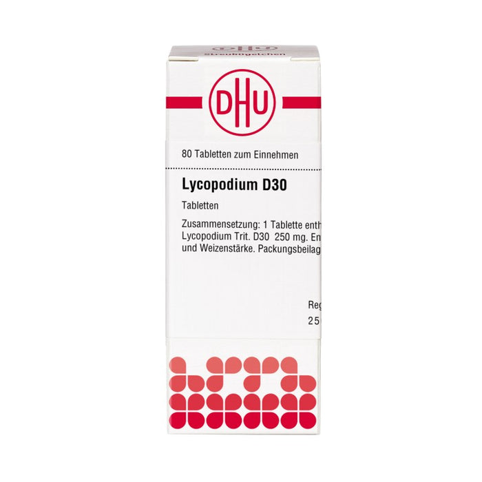 DHU Lycopodium D30 Tabletten, 80 pc Tablettes