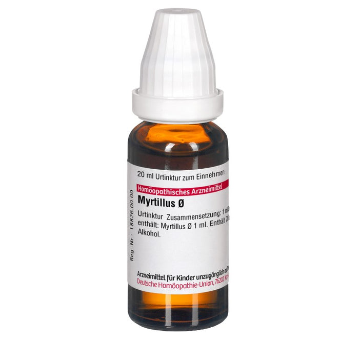 Myrtillus Urtinktur DHU, 20 ml Lösung