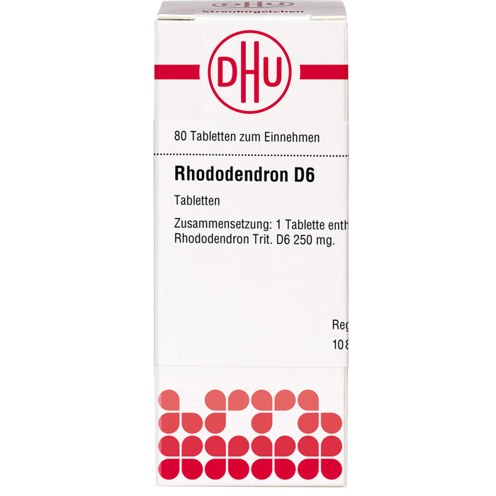 DHU Rhododendron D6 Tabletten, 80 pcs. Tablets