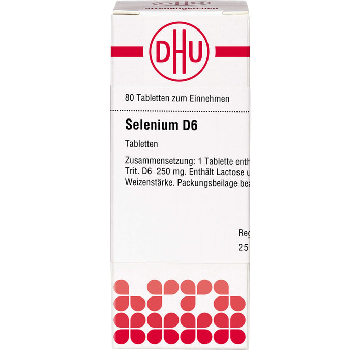 DHU Selenium D6 Tabletten, 80 pcs. Tablets