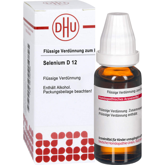 DHU Selenium D12 Dilution, 20 ml Lösung