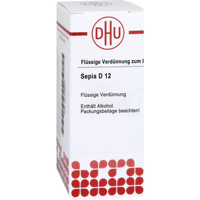 DHU Sepia D12 Dilution, 20 ml Lösung