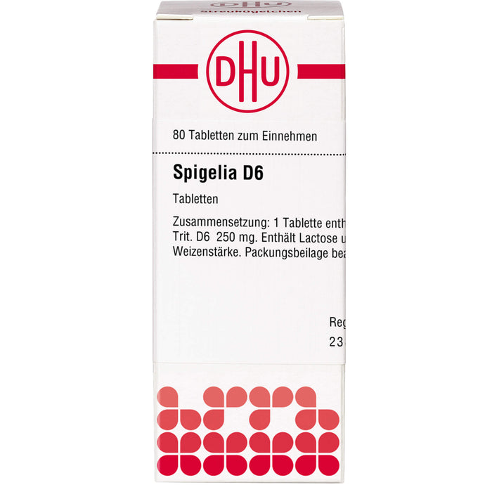 DHU Spigelia D6 Tabletten, 80 pcs. Tablets