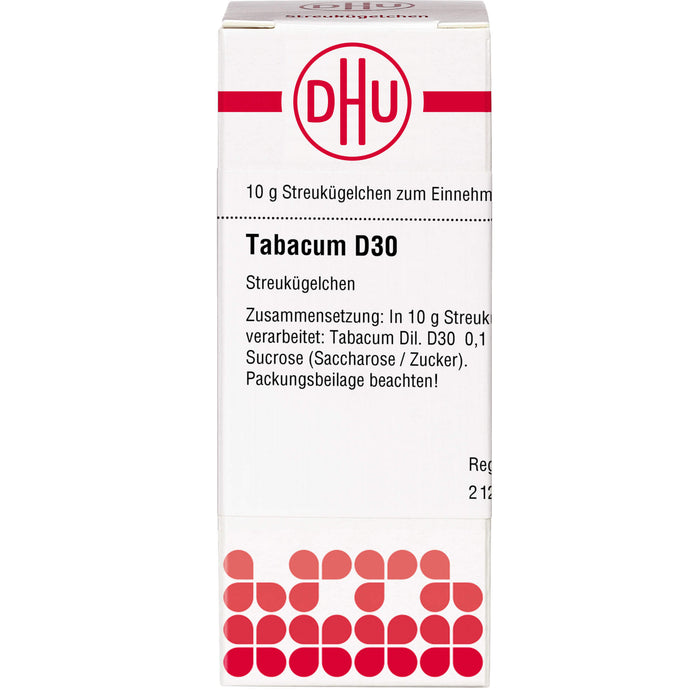 DHU Tabacum D30 Streukügelchen, 10 g Globules