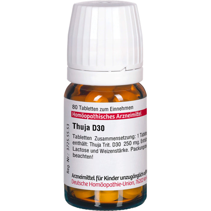 DHU Thuja D30 Tabletten, 80 St. Tabletten